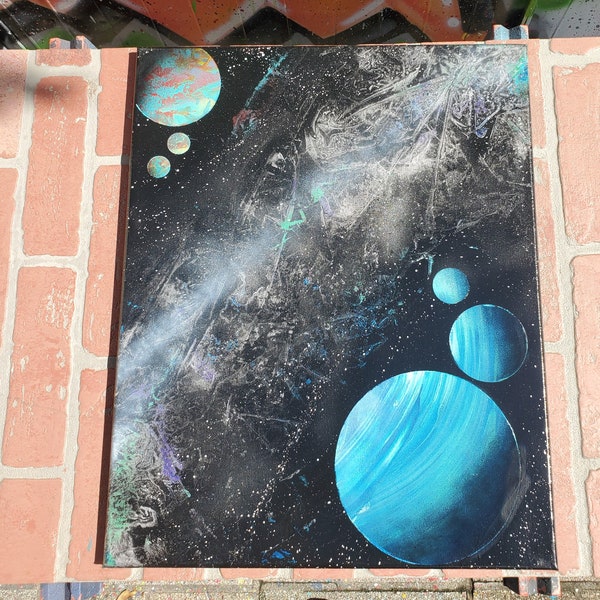 The Milky-Way 16in x 20in canvas