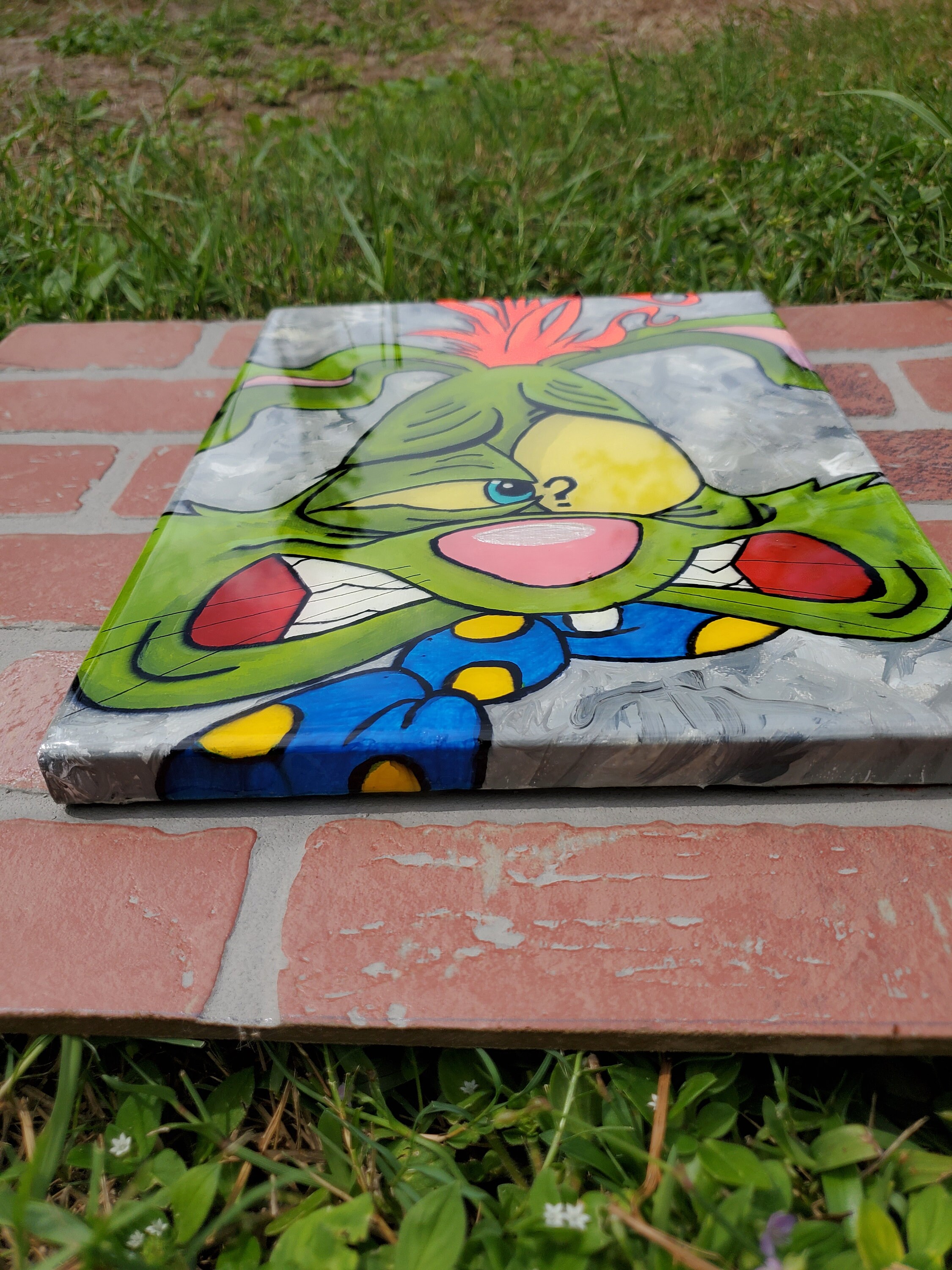 Roger Rabbit Trippy Glow Art - Etsy