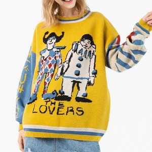 The lovers clown sweater clearance