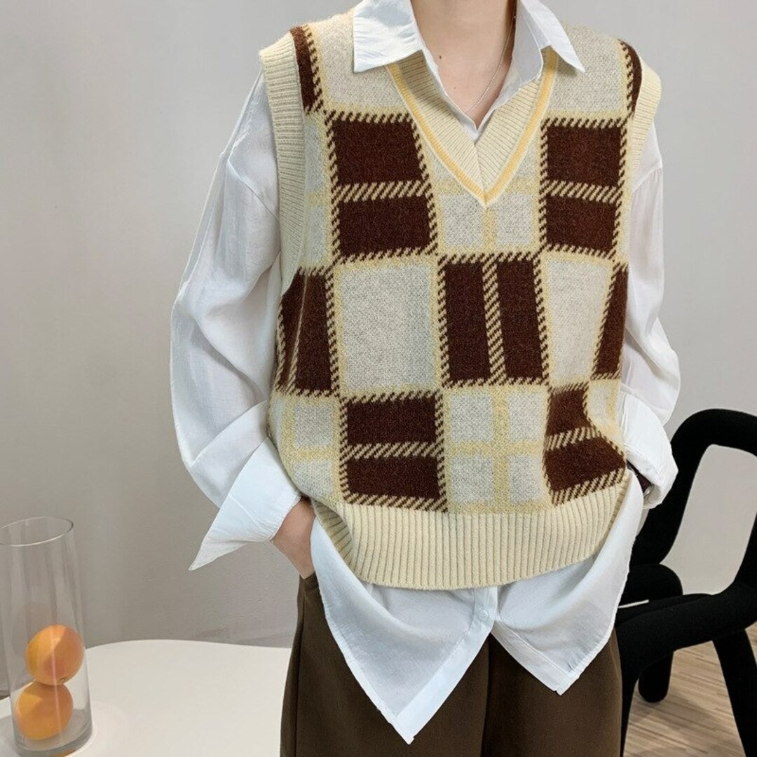 Fall Light Academia Clothing Crochet Sweater Vest for Women - Etsy