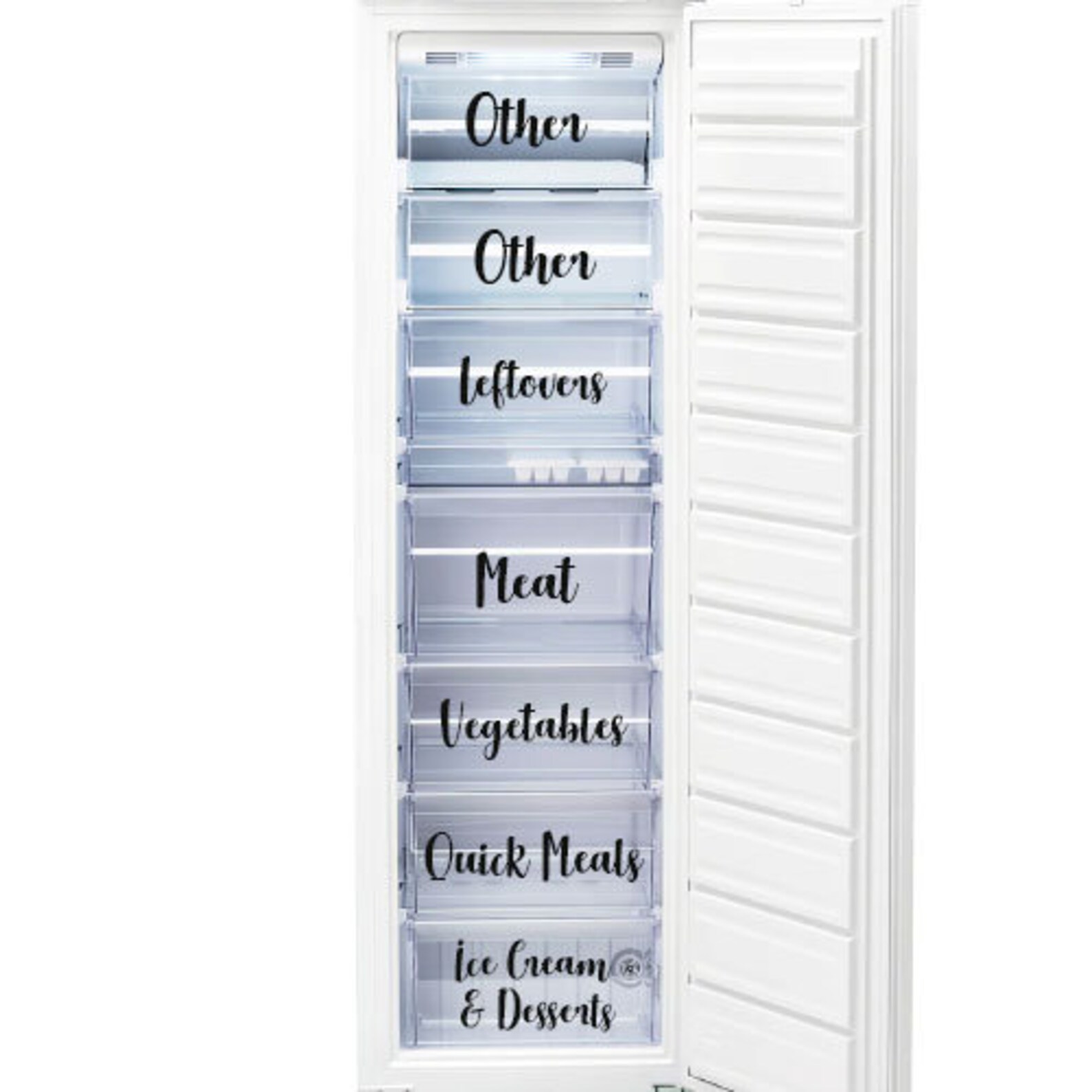 Freezer Storage Labels Bundle for Kitchen Organisation and Etsy