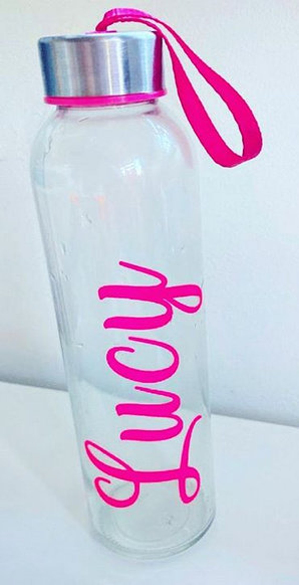 Personalised Water Bottle Names Vinyl Labels for your drinks Etsy