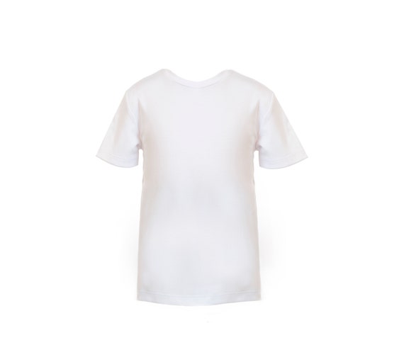 Jeugd Kleding Unisex kinderkleding Tops & T-shirts Kids Super Soft Feel T-shirts 100% polyester Blank T-Shirts Blank sublimatie shirts 