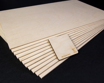 Baltic Birch Plywood Blanks | 1/8"  11.75"x19.75"