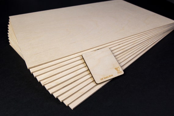 Baltic Birch Plywood Blanks | 1/8"  11.75"x19.75"