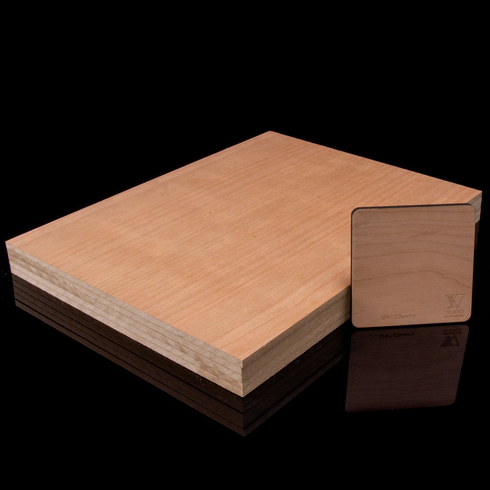 Cherry Plywood 1/4 8.5x11 6mm Cherry Two Etsy.de