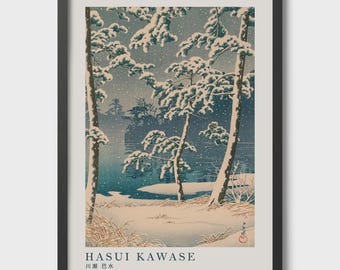 Hasui Kawase Japanese Print: Senzoku Pond Shin-Hanga Nature Art