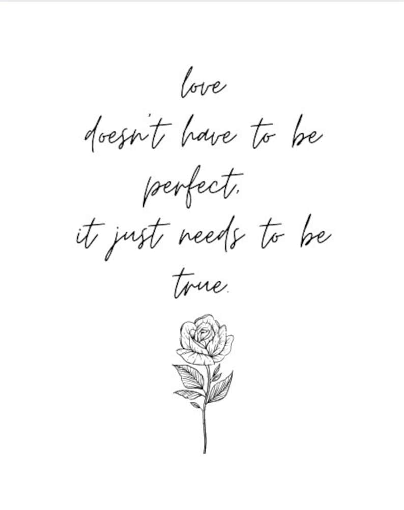Beauty and the Beast Love Quote Printable Art Etsy