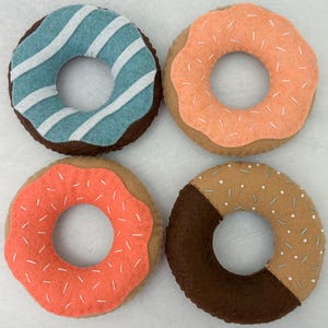 Felt donut set | Felt pretend food | Eco friendly pretend food | Felt kids toy | Pretend donuts