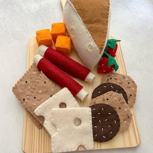 Felt Charcuterie Set | Pretend Play Food | Play Food | Kids Toy | Ready to Ship