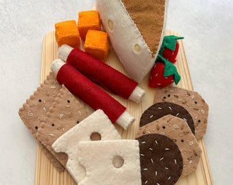 Felt Charcuterie Set | Pretend Play Food | Play Food | Kids Toy | Ready to Ship