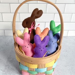 Felt Easter Set | Pretend Play Food | Play Food | Kids Toy | Chocolate bunny | Peeps | Ready to Ship