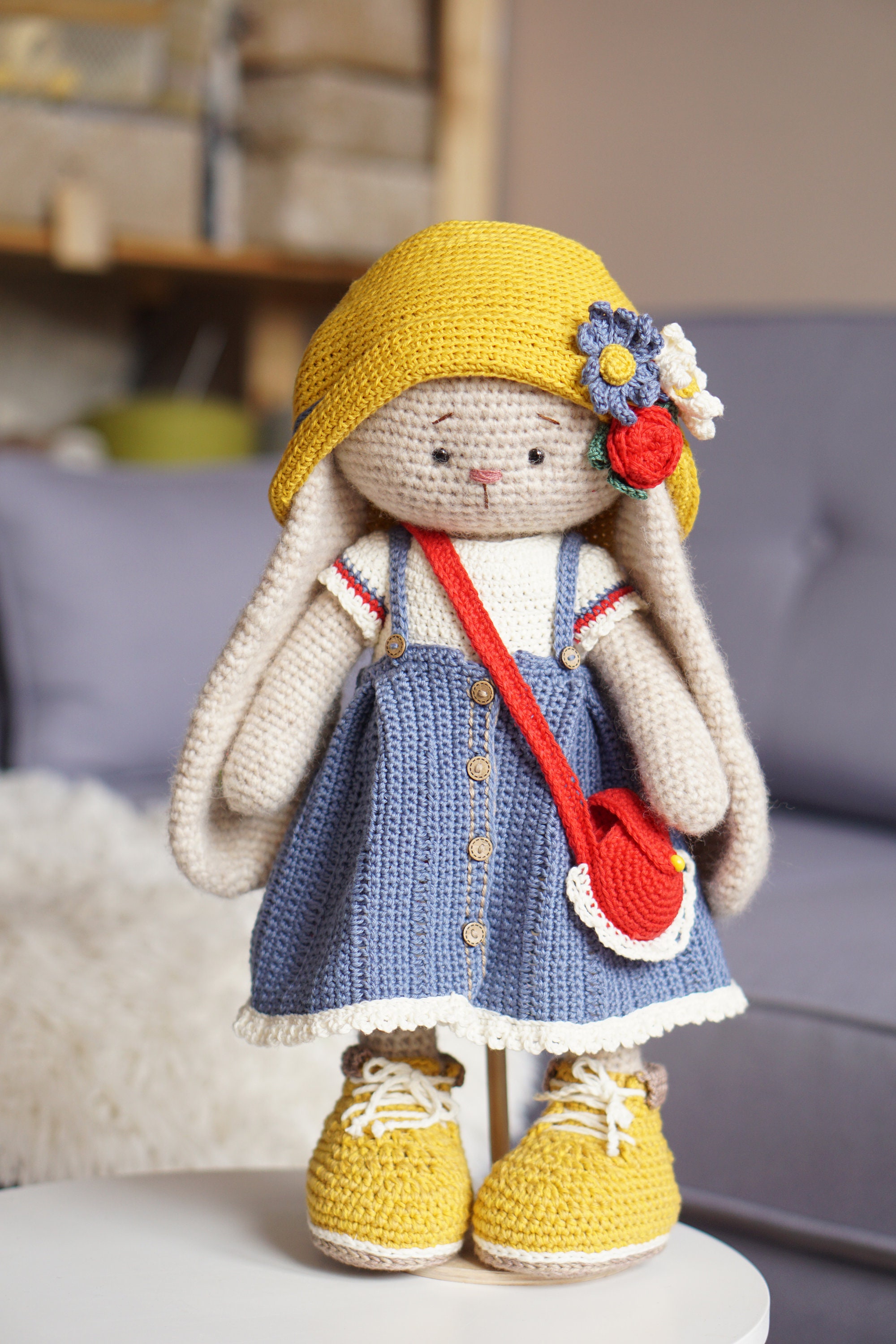 Amigurumi Kits with yarn Toy crochet patterns DIY KIT Bunny | Etsy