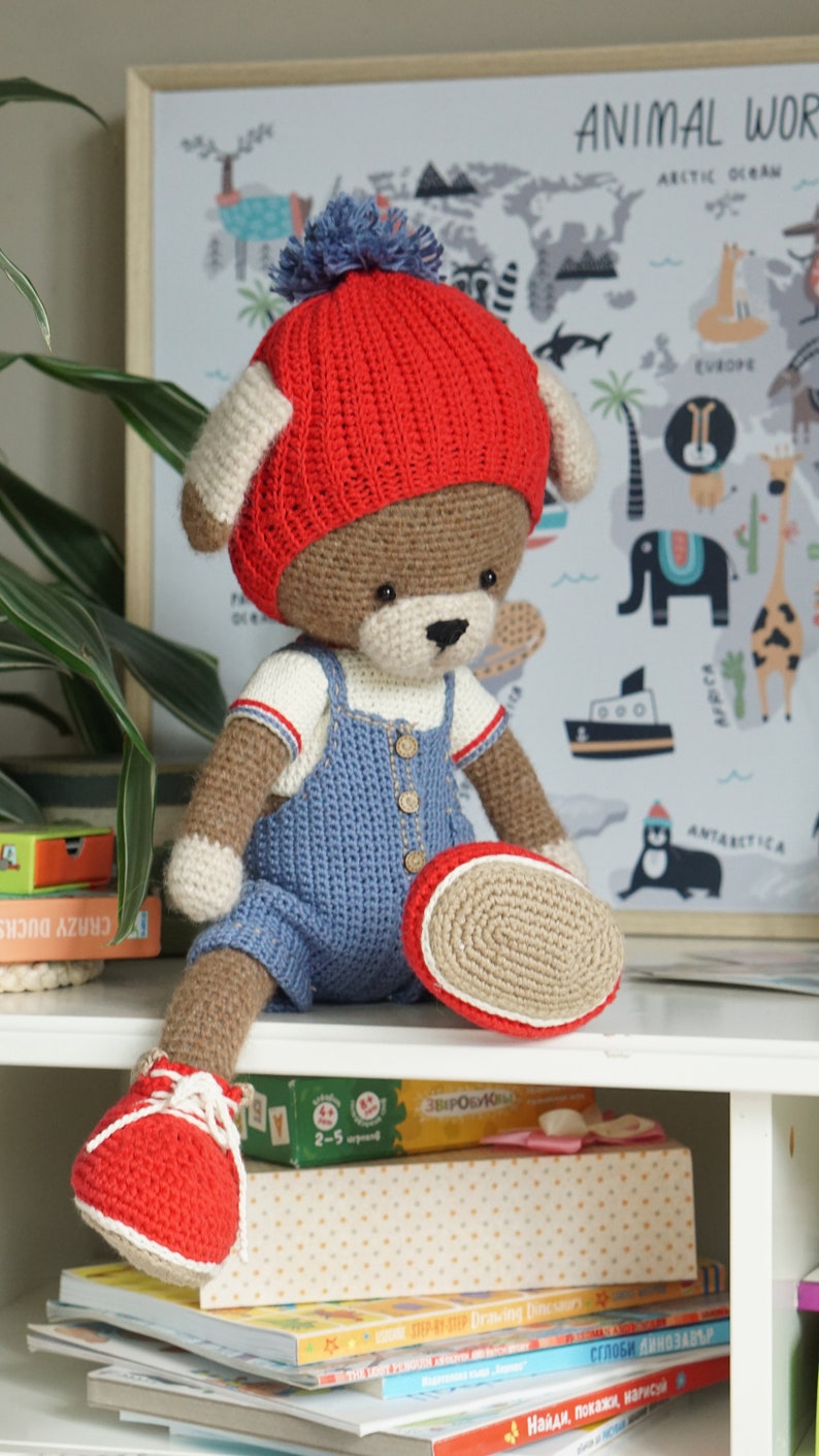 Amigurumi Kits With Yarn Dog Toy Crochet Patterns DIY KIT Etsy