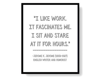 Printable Quote Sign For Office Cubicle Decor Funny Office Downloadable Print Cute Office Wall Decoration Digital Work Saying