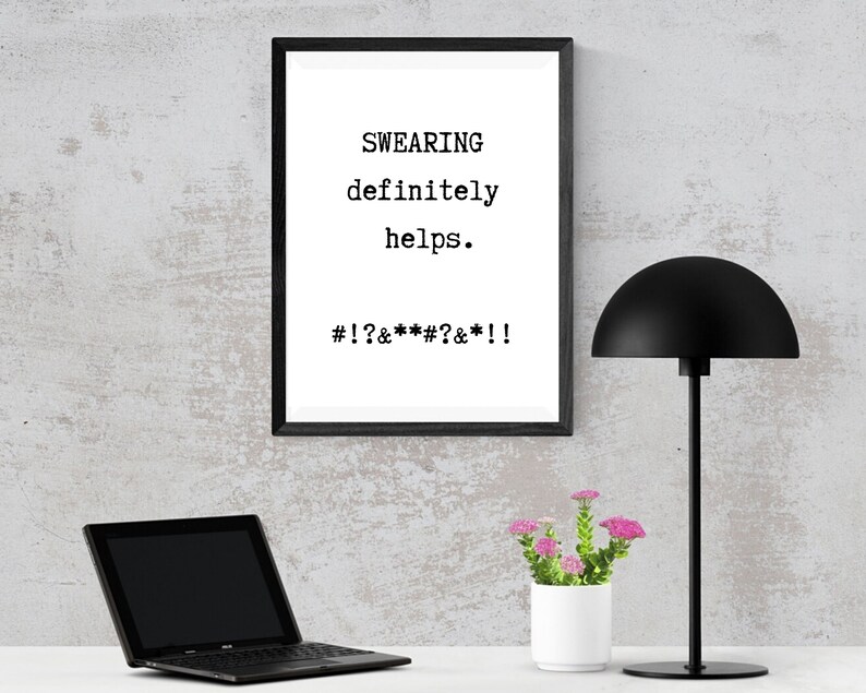 Funny Office Print Cute Office Downloads Cubicle Decor Sign Etsy