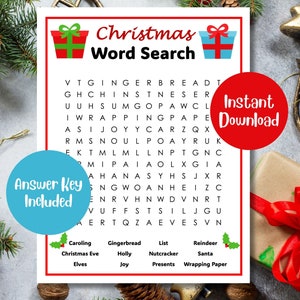 Christmas Word Search