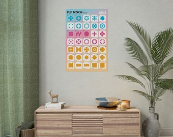 Fly Fusion Flow Poster
