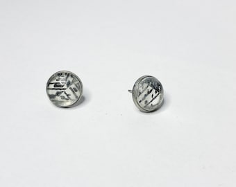 Upcycled Wallpaper Earrings | Eco Friendly Jewelry | Sustainable Gift