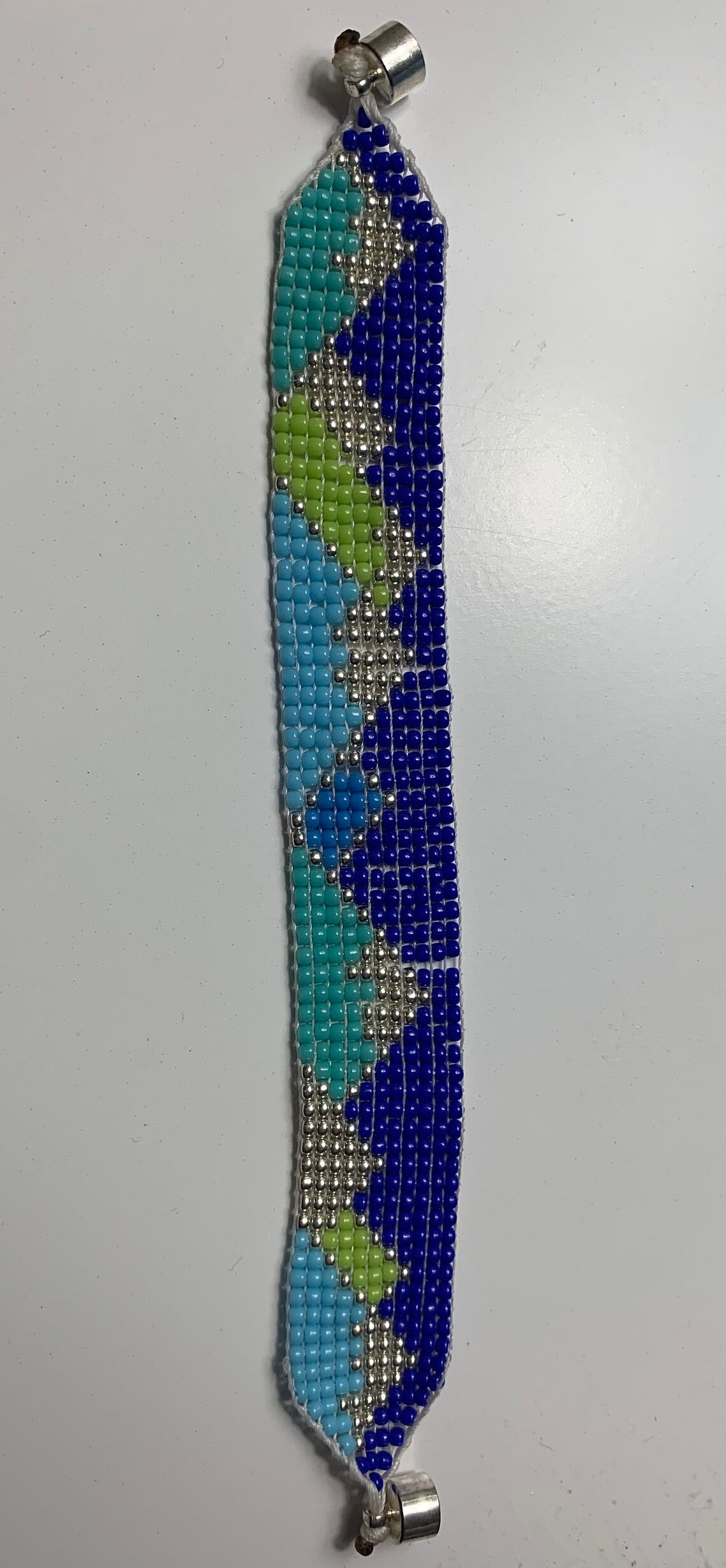 Loom Beading Mountains Beaded Bracelet Etsy