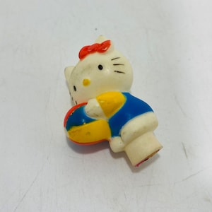 ❤️ Hello Kitty Pen Mechanical Pencil Topper Charm Vintage Sanrio Smiles  Mascot