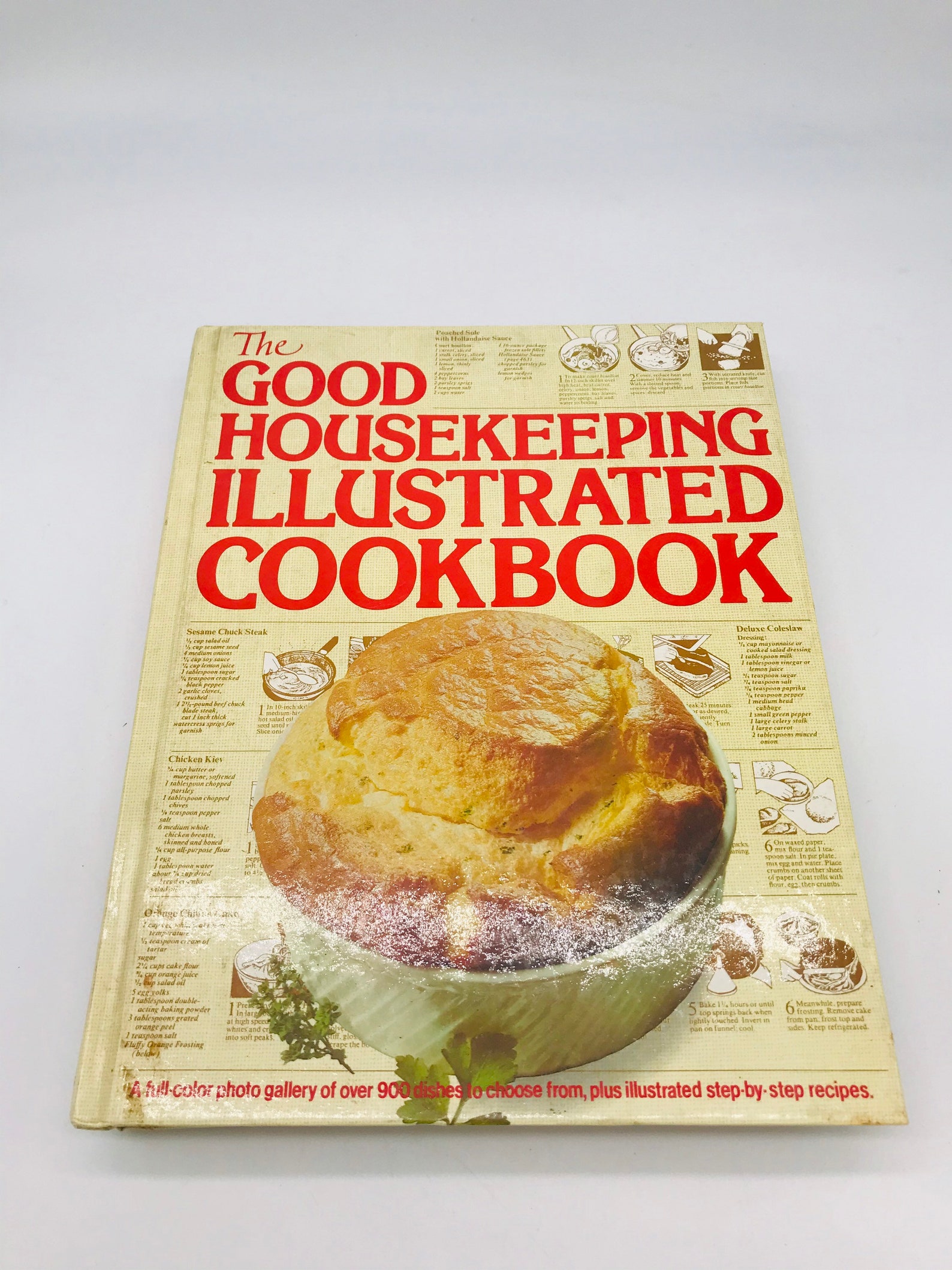 Vintage Cookbook Good Housekeeping Illustrated Cookbook Etsy