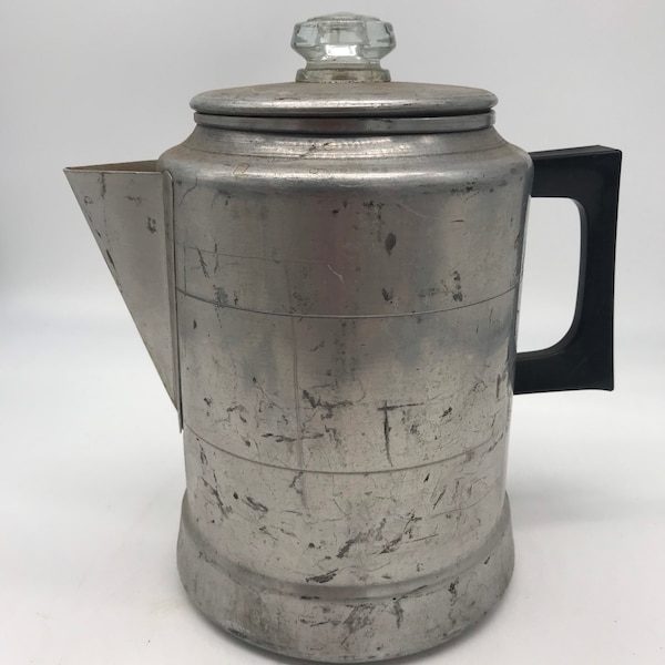 Aluminum Coffee Pot Etsy