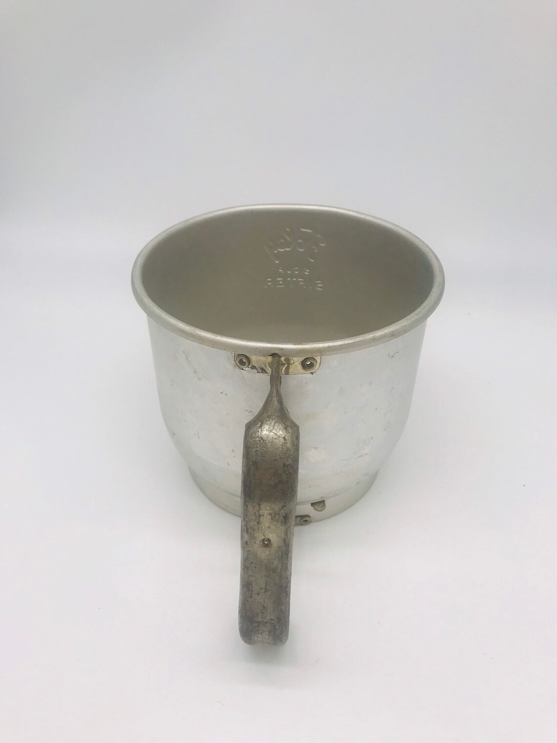 Vintage Sifter with Wood Handle 1950s Etsy