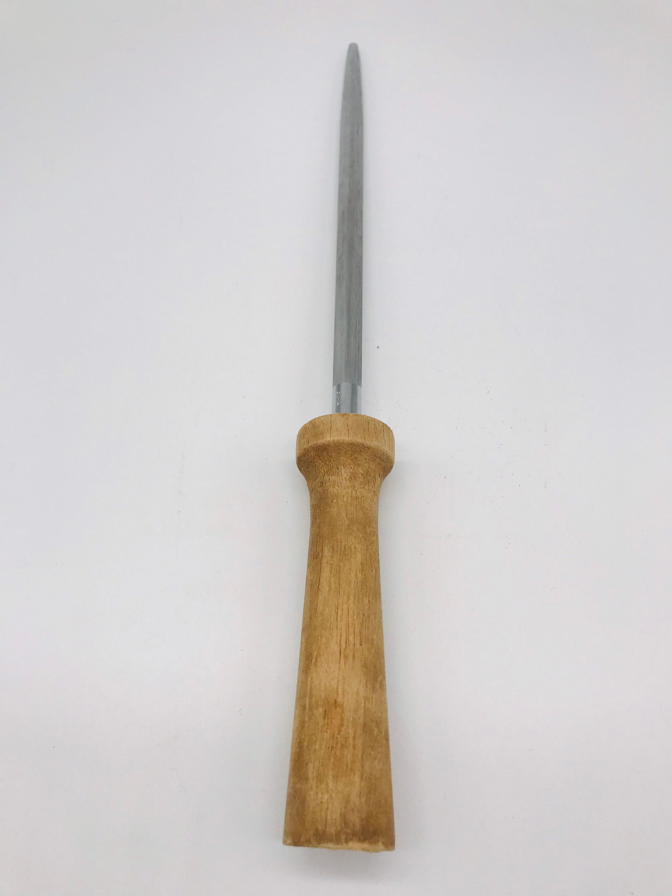 Vintage Natural Wood Handle Knife Sharpener Etsy