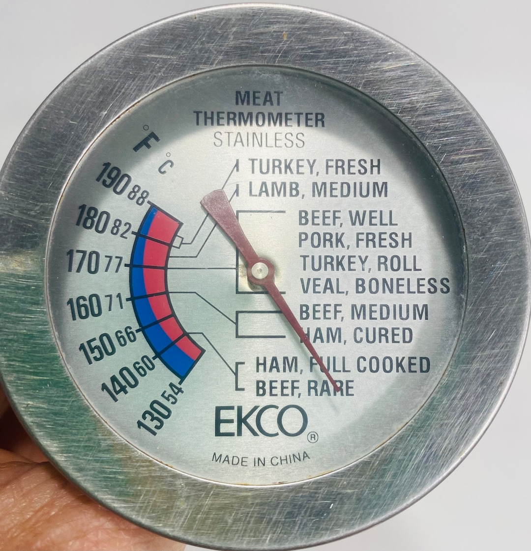 Vintage EKCO Meat Thermometer Etsy
