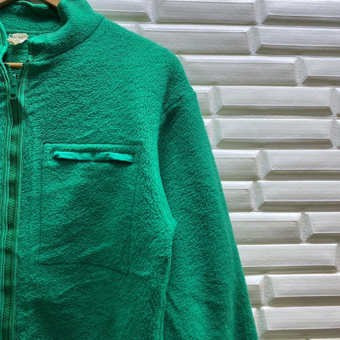 Vintage Helly Hansen fleeze outdoor style zipper sweater green | Etsy