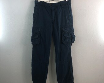 Vintage 90s Polo Ralph Lauren Cargo Multiple Pockets Corduroy 