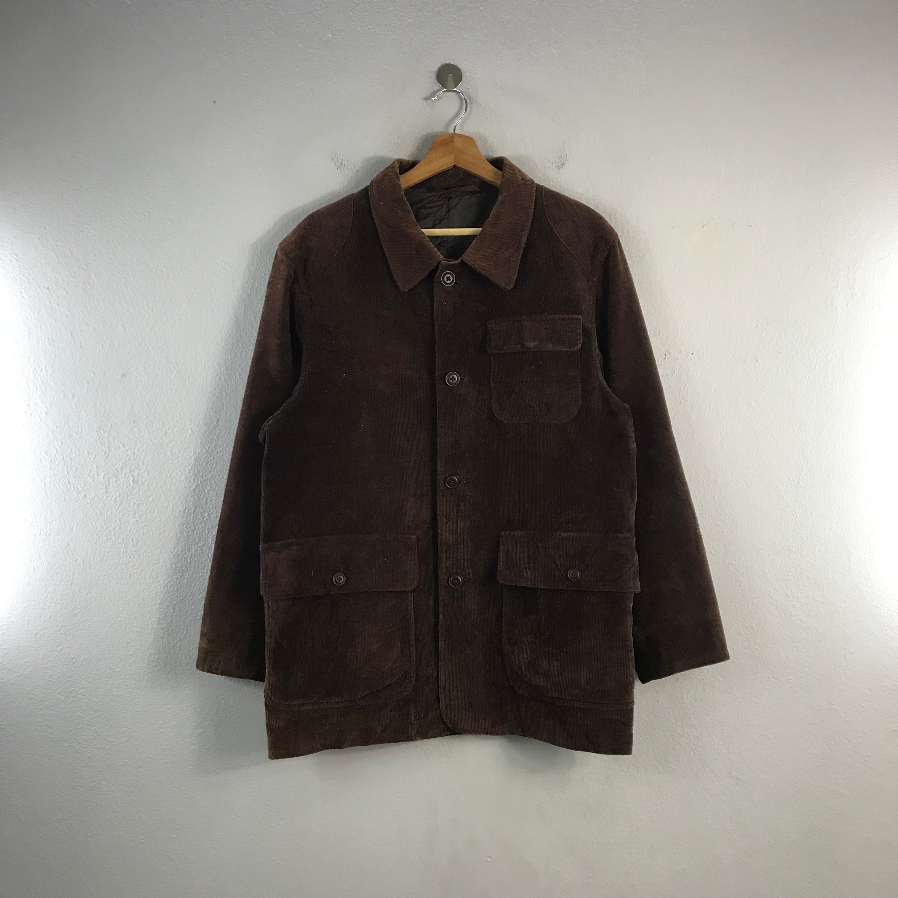 Cord top chore jacket