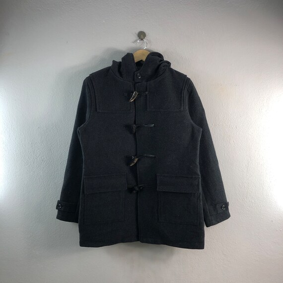 Rhythm Of Life By United Arrows Duffle Coat estilo de mujer marca japonesa trajes de moda Casual Bombers chaqueta cortavientos Gris medio Etsy Mexico