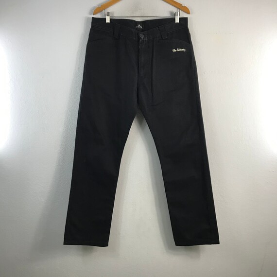 Vintage Subciety Japan Color Jeans Denim Embroidered