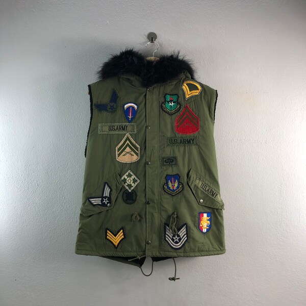 Army Vest Patches Etsy
