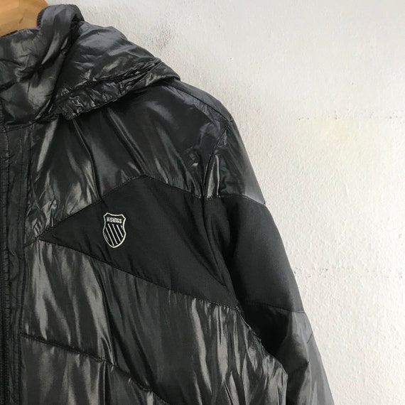 Vintage K Swiss Quilted Puffer Down Style Outerwear Menswear Vintage K Swiss Quilted Puffer Down Style Outerwear Menswear