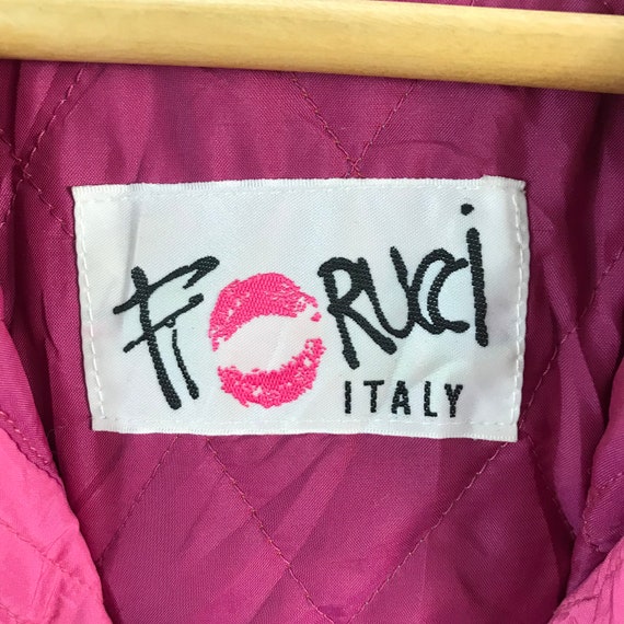 Vintage Fiorucci Italy Womens Style Hoddie Trench… - image 8