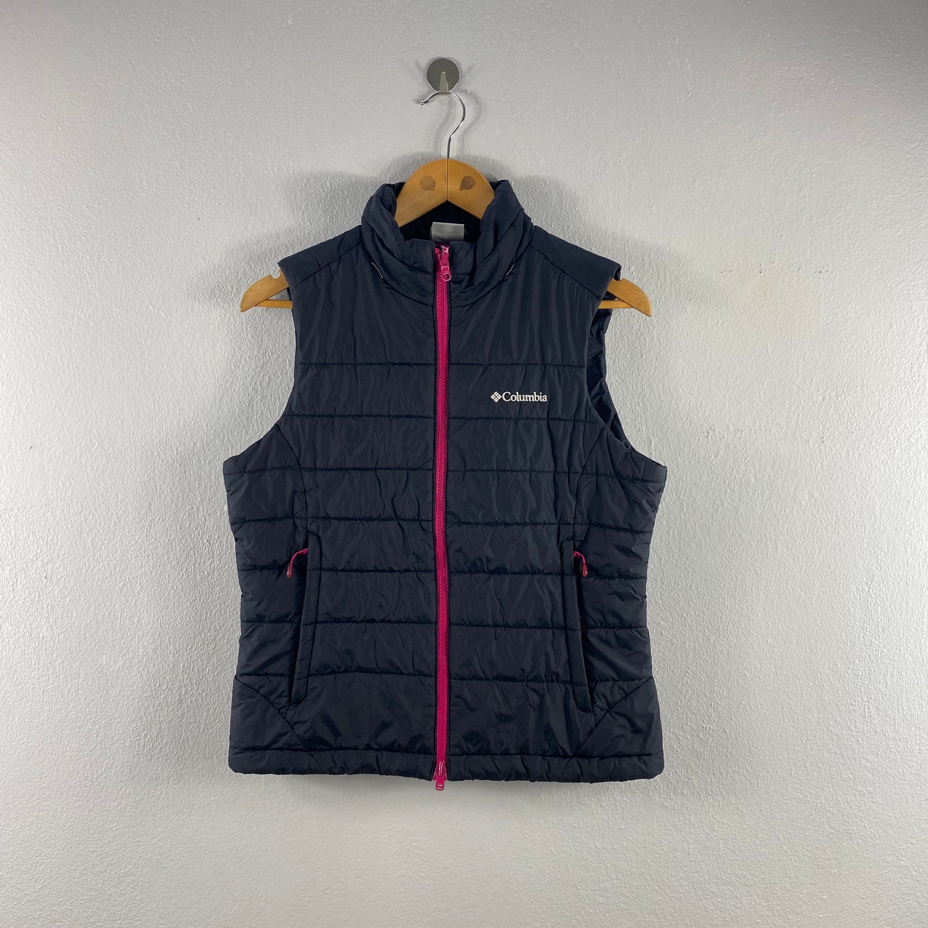 Columbia Sportswear Company Quilted Down Puffer Style Outdoor Mountain Gear Interchange Casual Womens Tank Vest Sleeveless Jacket Medium Etsy Ireland