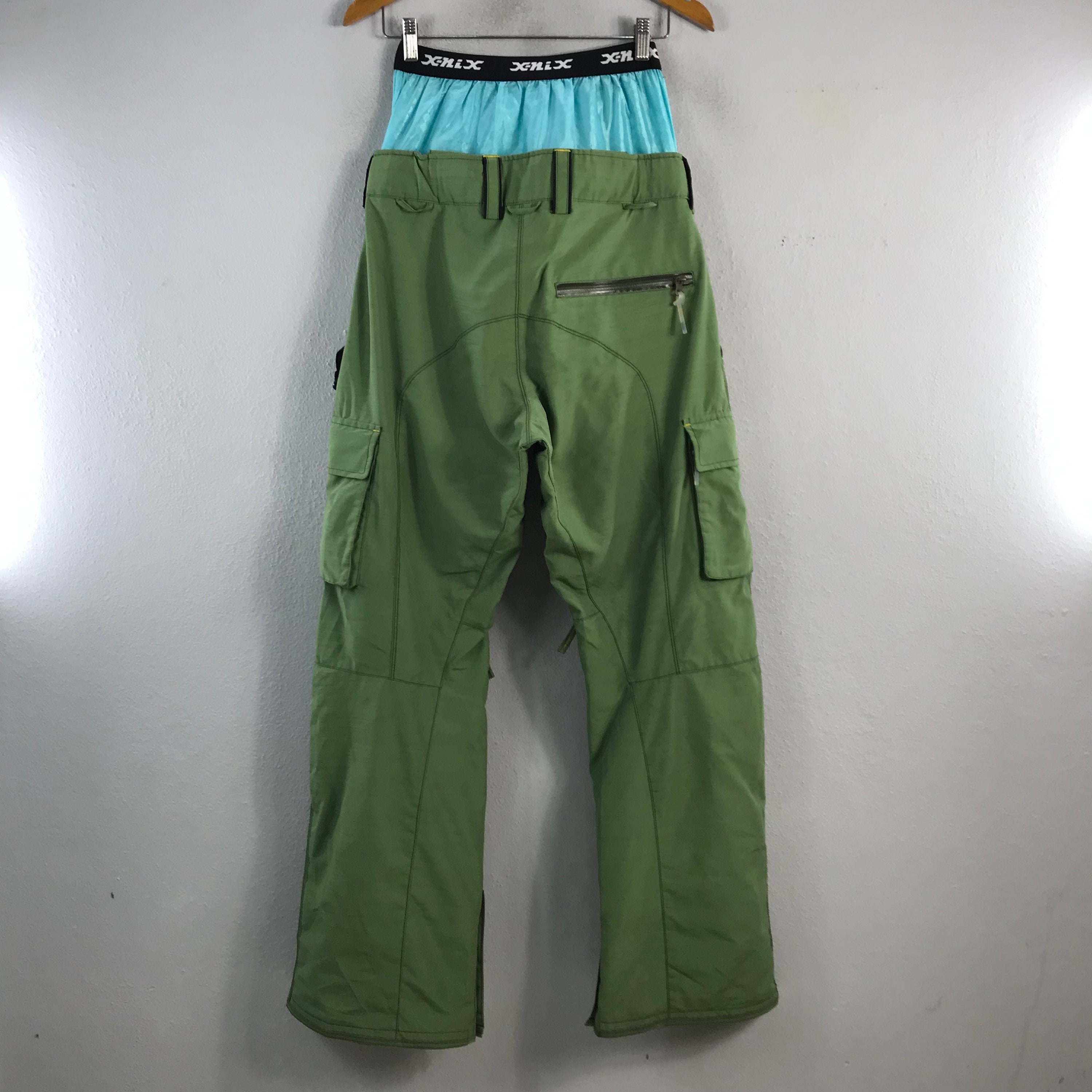 Vintage X Nix Double Waist Snowboarding Ski Cargo Winter Vintage X Nix Double Waist Snowboarding Ski Cargo Winter