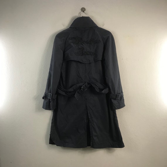 Vintage Moschino Jeans Womens Trench Overcoat Des… - image 7