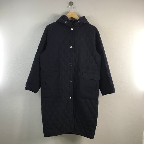 Vintage Nano Universe Nishikawa Down Quilted Hoddie Japanese Vintage Nano Universe Nishikawa Down Quilted Hoddie Japanese