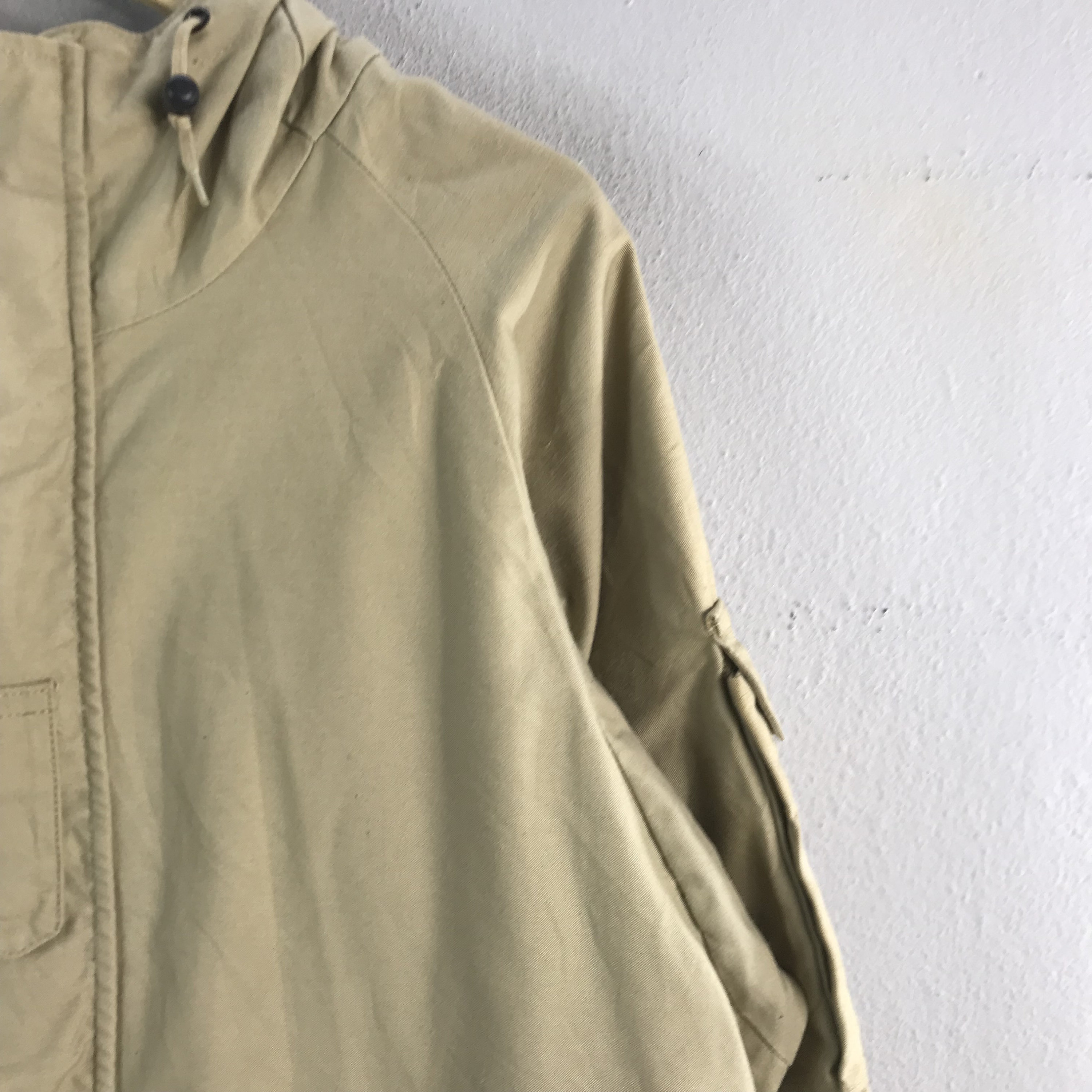 Vintage Alpha Industries Parka Cold Weather Style Usa Field Military Menswear Utility Outfits Fashion Bombers Windbreaker Jacket Beige M Etsy Ireland