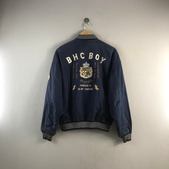 Vintage 90s Be Hot Company Embroidered Casual Sportswear Racing
