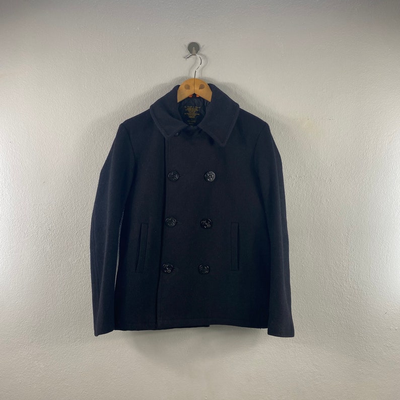 Gerald \u0026 Stewart Wool Peacoat Usa 