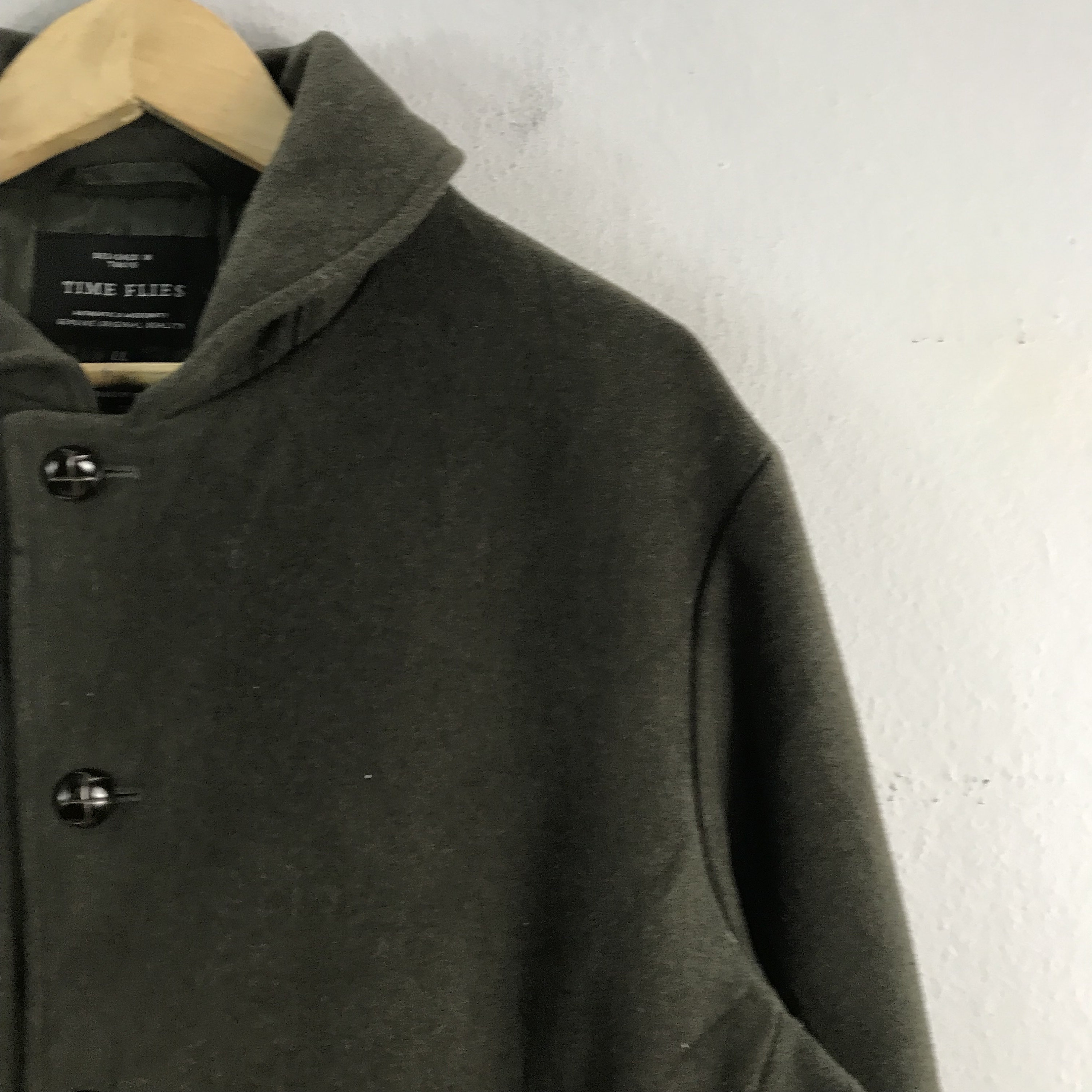 Time Flies Tokyo Solotex Sunburner Japanese Brand Coat Shawl Time Flies Tokyo Solotex Sunburner Japanese Brand Coat Shawl