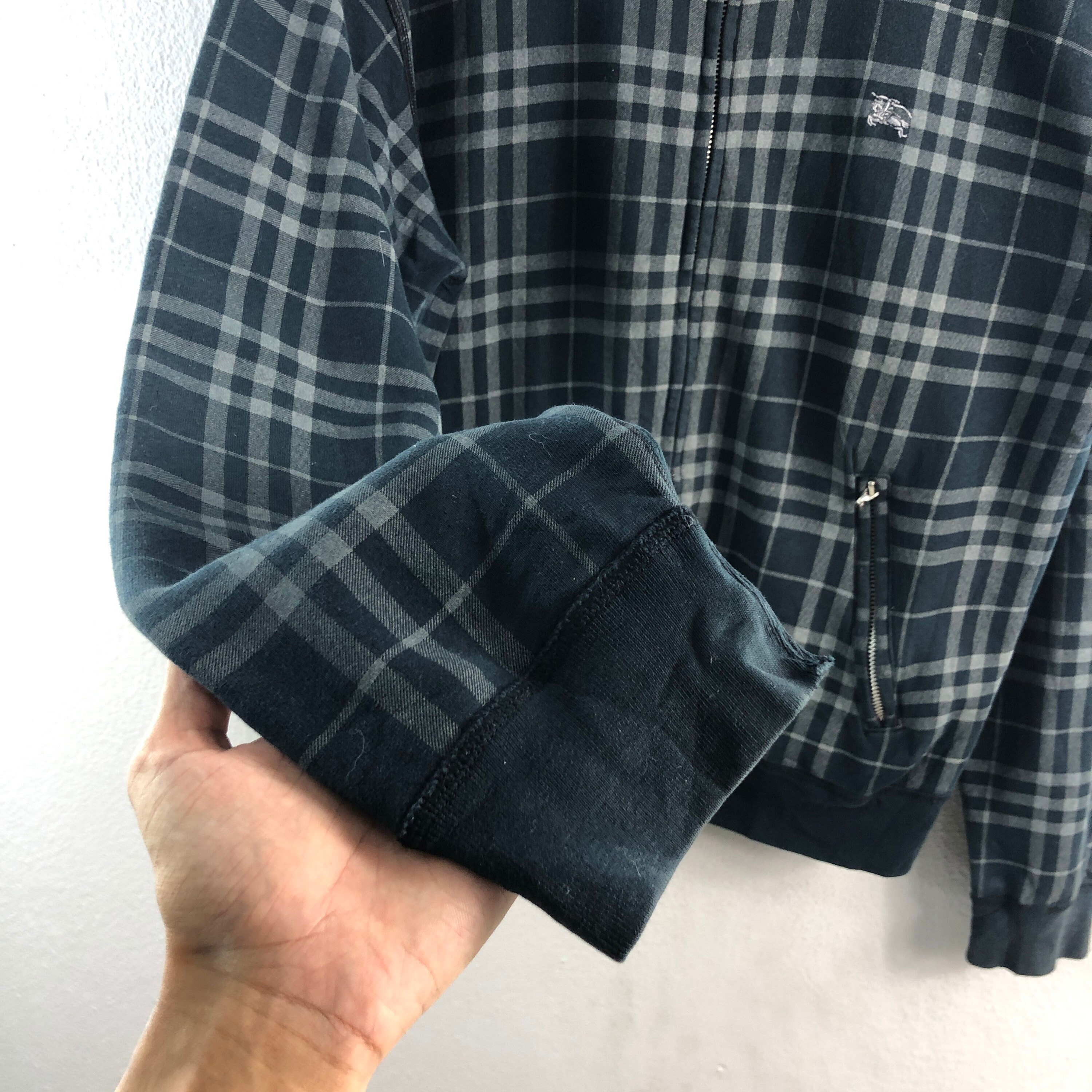 Vintage Burberry London Blue Label Nova Check Design