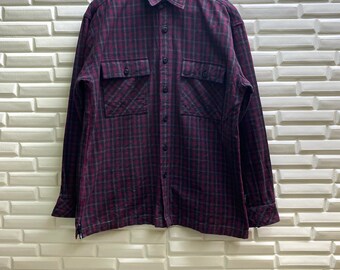Purple Flannel Shirt - Etsy Canada