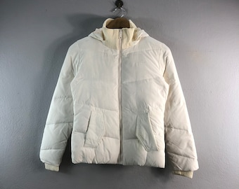 Vintage Levis Quilted Puffer Down Style Winter Hoddie Casual Outfits Fashion Zipper Streetwear Bombers windbreaker jacket White Xsmall