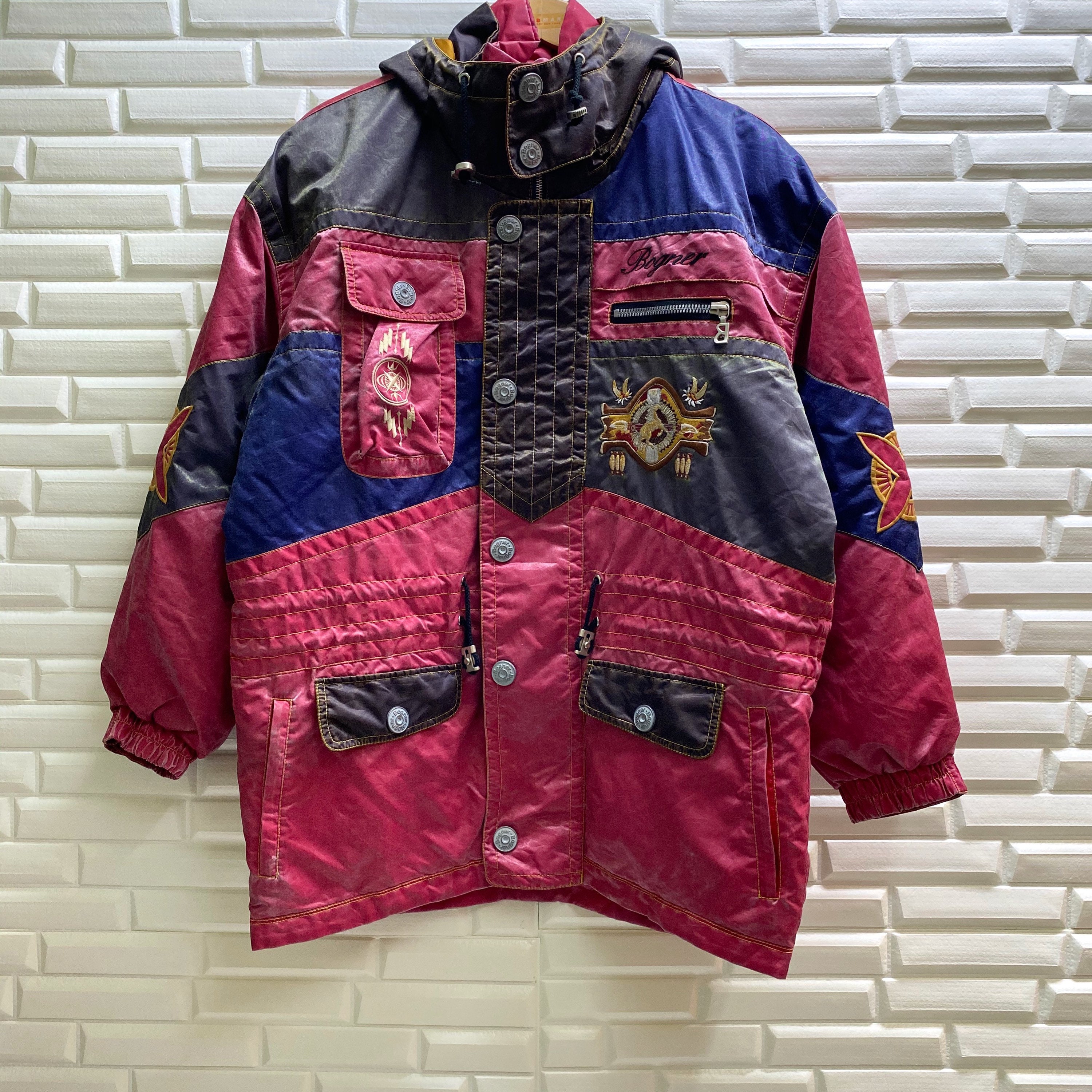 Vintage Bogner Multicolour Ski Wear 